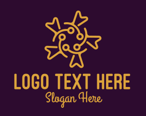 Pattern - Decorative Elegant Flower logo design