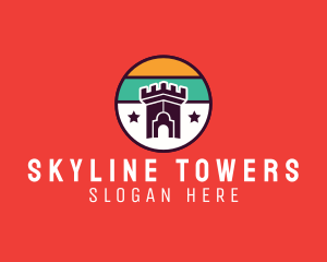 Castle Tower Royalty logo design