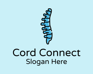 Spinal Cord Anatomy logo design