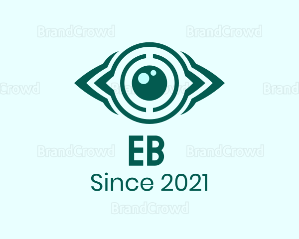 Surveillance Hypnotic Eye Logo