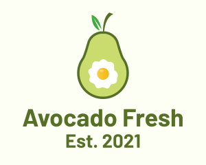 Avocado - Egg Avocado Breakfast logo design
