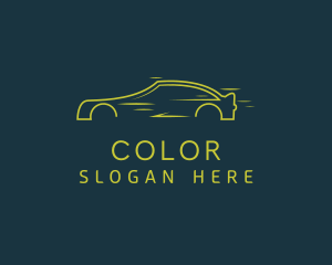 Speed - Green Car Motorsport logo design