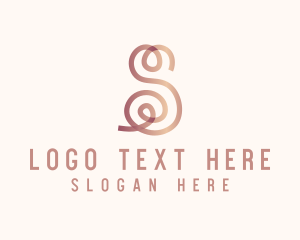 Beauty - Swirly Letter S logo design