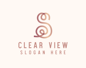 Transparent - Swirly Letter S logo design