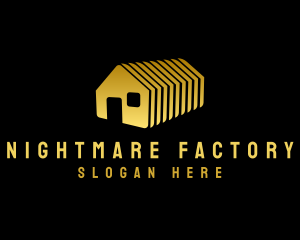 Gold Warehouse Home logo design