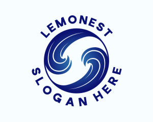 Sea - Ocean Water Wave logo design