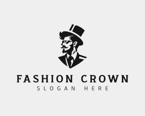 Fashion Grooming Gentleman logo design