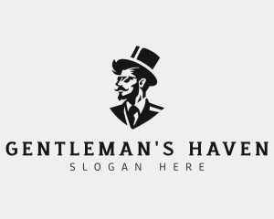 Fashion Grooming Gentleman logo design