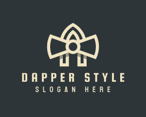 Dapper - Ribbon Bow Fashion logo design