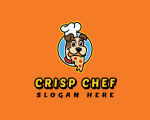 Pizza Dog Chef logo design