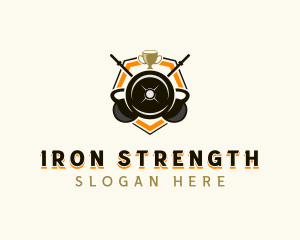 Weightlifting - Weightlifting Trophy Championship logo design