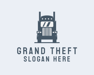 Vehicle - Transport Truck Delivery Trucking logo design