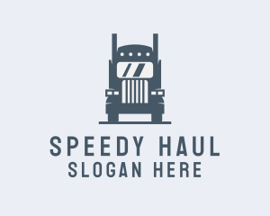 Truck - Transport Truck Delivery Trucking logo design