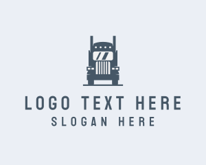 Moving Company - Transport Truck Delivery Trucking logo design