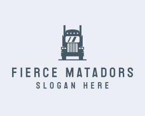 Transport Truck Delivery Trucking logo design