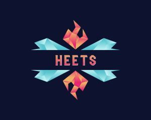 Hot Cold Temperature Logo