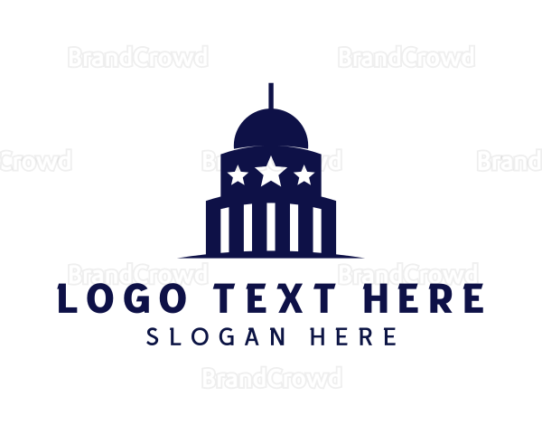 USA Capitol Building Logo
