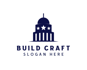 USA Capitol Building logo design