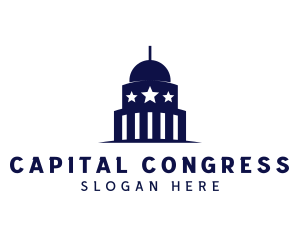 Congress - USA Capitol Building logo design