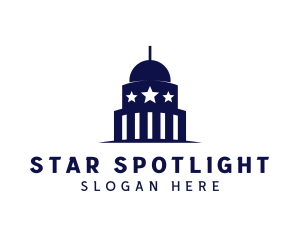 USA Capitol Building logo design