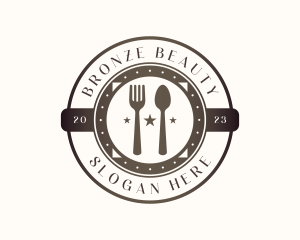 Utensil Restaurant Cutlery logo design