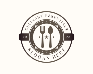 Kitchenware - Utensil Restaurant Cutlery logo design