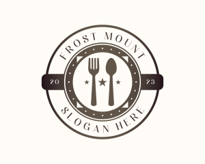 Utensil Restaurant Cutlery logo design