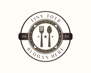 Utensil Restaurant Cutlery logo design