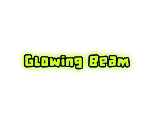 Cute Neon Glow logo design