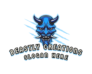 Monster - Demon Monster Scratch logo design