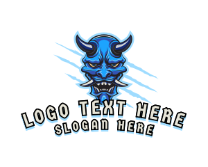 Mascot - Demon Monster Scratch logo design