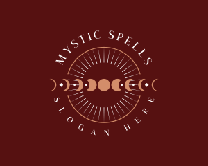Sorcery - Moon Star Horoscope logo design