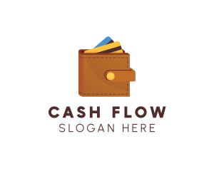 Monetary - Credit Card Wallet Savings logo design