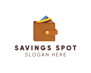 Credit Card Wallet Savings  logo design