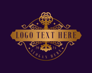 Locksmith - Key Locksmith Ornament logo design