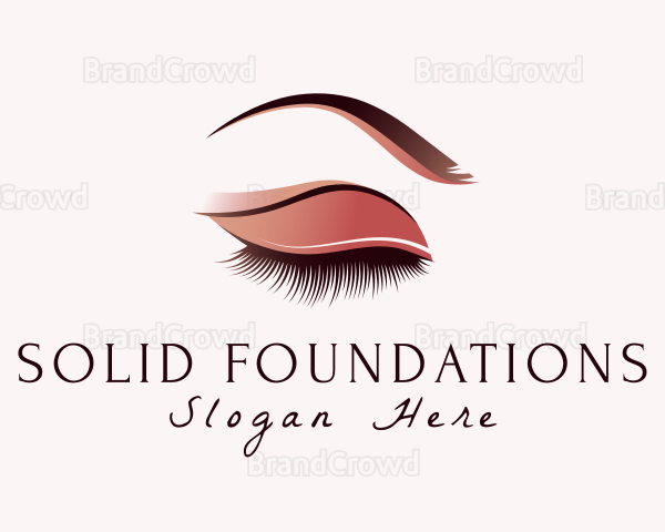 Beauty Eyeshadow Cosmetics Logo