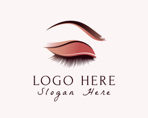 Esthetician - Beauty Eyeshadow Cosmetics logo design