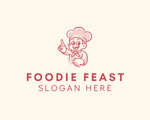 Eating - Chef Restaurant Cooking logo design