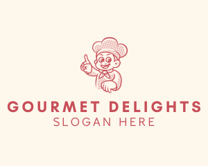 Chef Restaurant Cooking logo design