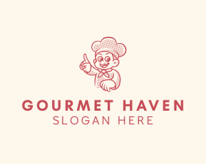 Chef Restaurant Cooking logo design