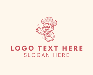 Chef Restaurant Cooking Logo