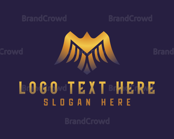 Deluxe Golden Eagle Logo