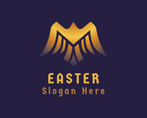 Advertising - Deluxe Golden Eagle logo design
