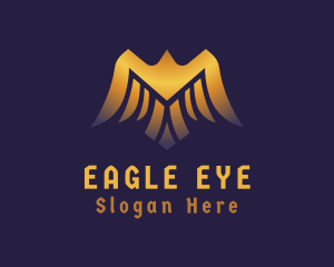 Eagle - Deluxe Golden Eagle logo design