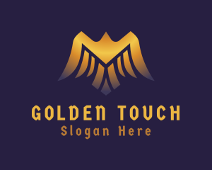 Deluxe Golden Eagle logo design