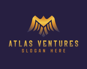 Deluxe Golden Eagle logo design