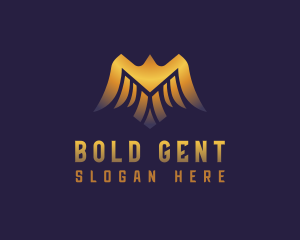 Deluxe Golden Eagle logo design