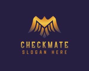 Deluxe Golden Eagle logo design