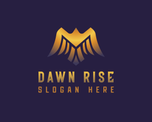 Deluxe Golden Eagle logo design