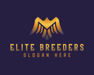 Deluxe Golden Eagle logo design